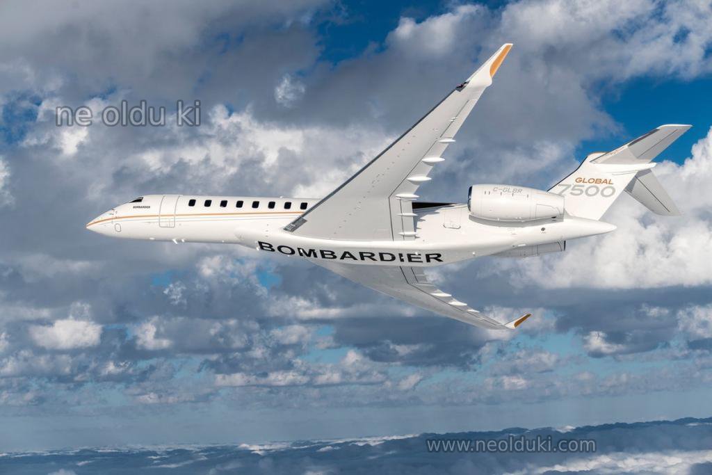 En iyi ve en çok kullanılan uçaklar hangisidir? Bombardier-Global-7500